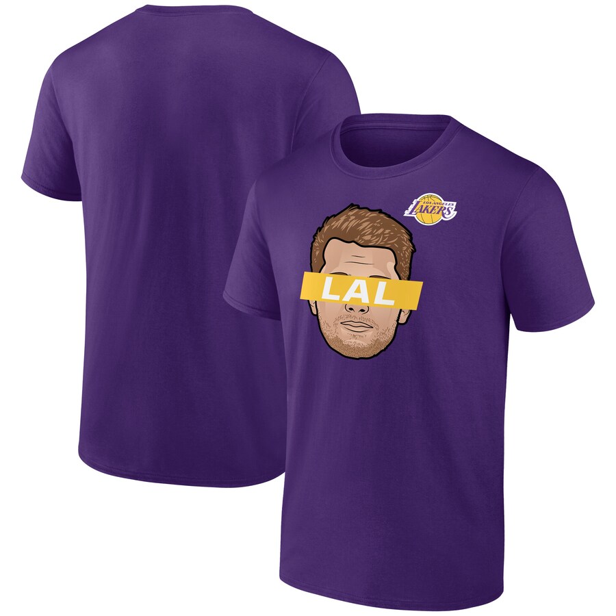 Men's Los Angeles Lakers Luka Don?i? Purple Know The Game T-Shirt - Puhuasuan