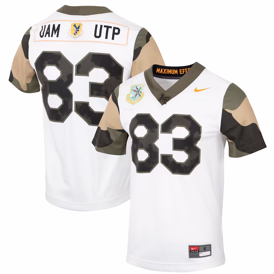#83 Air Force Falcons Nike Special Game Replica Jersey - White - Puhuasuan