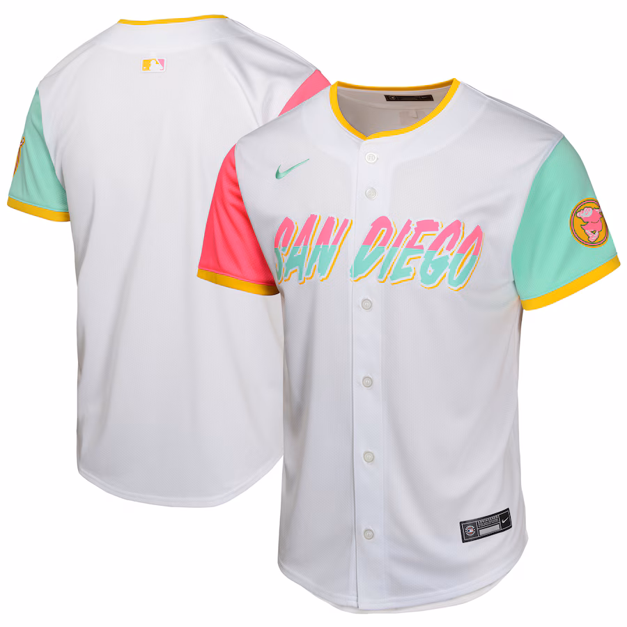 Youth San Diego Padres  Nike White City Connect Limited Jersey - Puhuasuan
