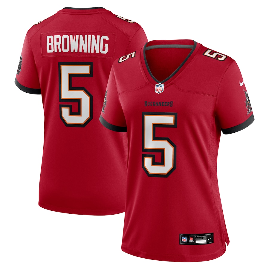 Women's Tampa Bay Buccaneers Jack Browning Nike Red Game Jersey - Puhuasuan