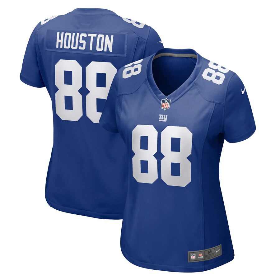 Women's New York Giants Dennis Houston Nike  Royal  Game Jersey - Puhuasuan