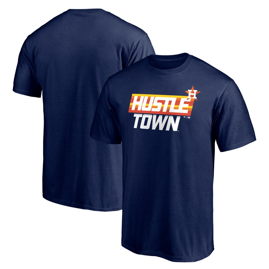 Men's Houston Astros Navy Hometown Collection Long Ball T-Shirt - Puhuasuan