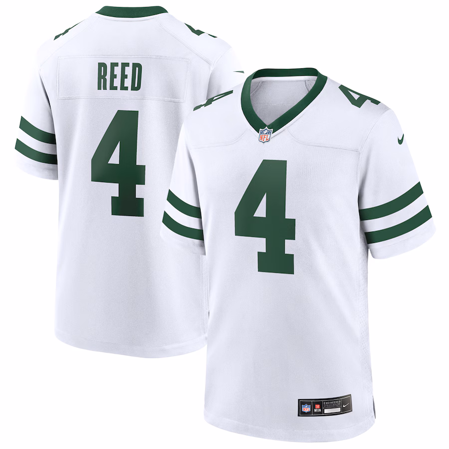 Men's New York Jets D.J. Reed Nike Legacy White Game Jersey - Puhuasuan