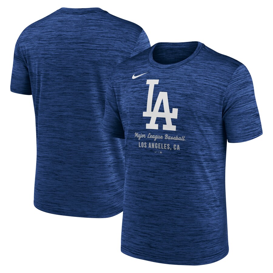 Men's Los Angeles Dodgers Nike Royal Velocity Performance T-Shirt - Puhuasuan