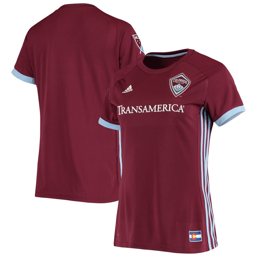 Women's Colorado Rapids adidas Burgundy 2018 Replica Home Jersey - Puhuasuan