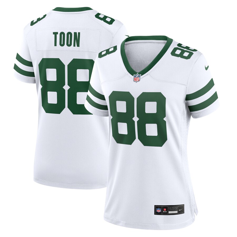 Women's New York Jets Al Toon Nike White Legacy Retired Player Game Jersey - Puhuasuan