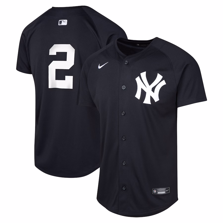 Youth New York Yankees Derek Jeter Nike Navy Alternate Limited Player Jersey - Puhuasuan