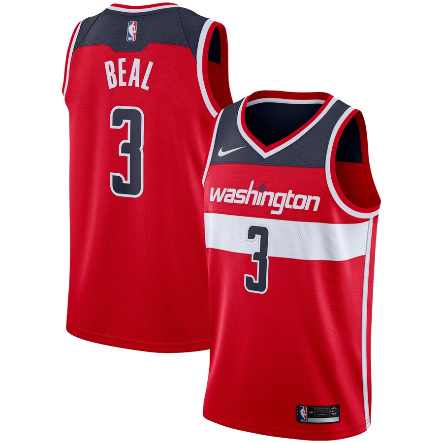Youth Washington Wizards Bradley Beal Nike Red Swingman Jersey - Puhuasuan