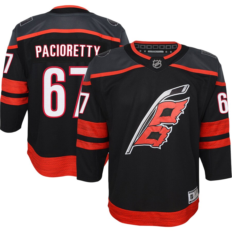 Youth Carolina Hurricanes Max Pacioretty Black 2022/23 Home Premier Player Jersey - Puhuasuan