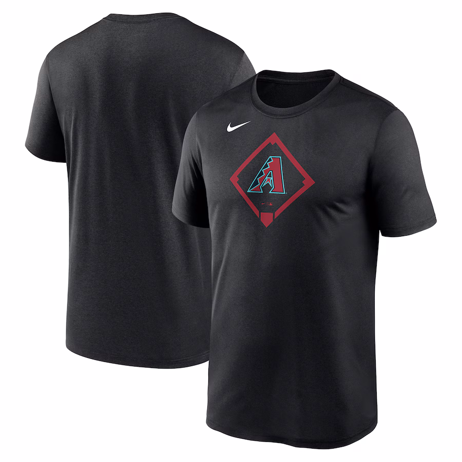Men's Arizona Diamondbacks Nike Black Icon Legend Performance T-Shirt - Puhuasuan