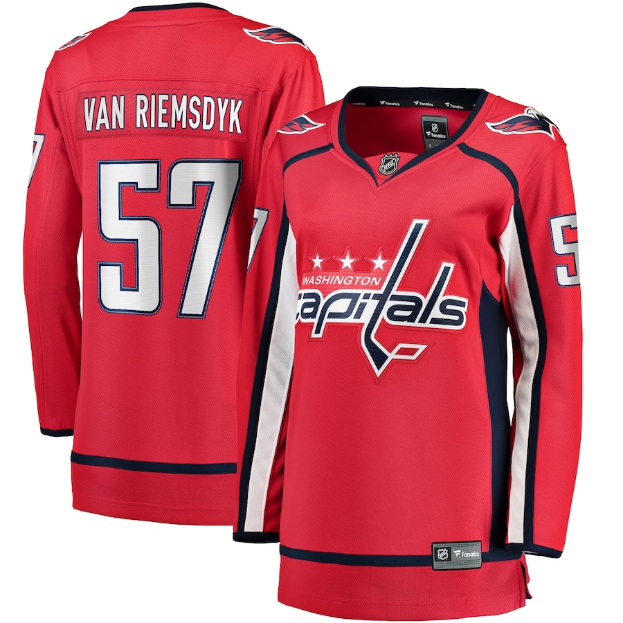 Women's Washington Capitals Trevor van Riemsdyk Fanatics Red Home Breakaway Jersey - Puhuasuan