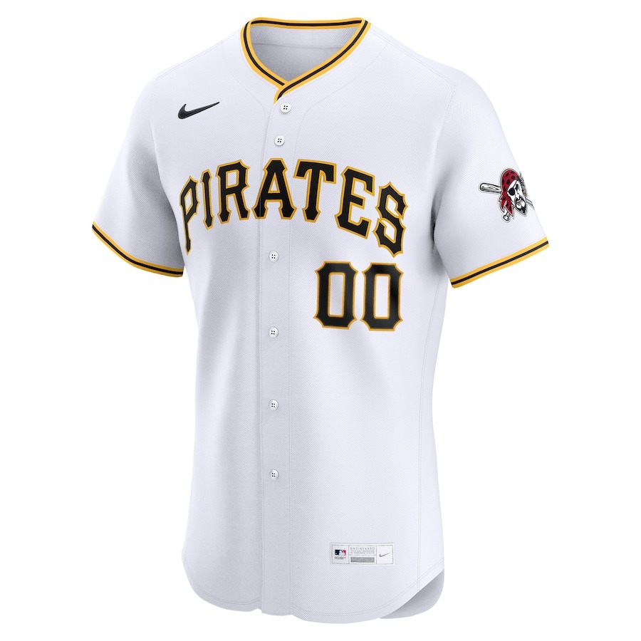 Youth Pittsburgh Pirates Nike White Home Limited Custom Jersey - Puhuasuan