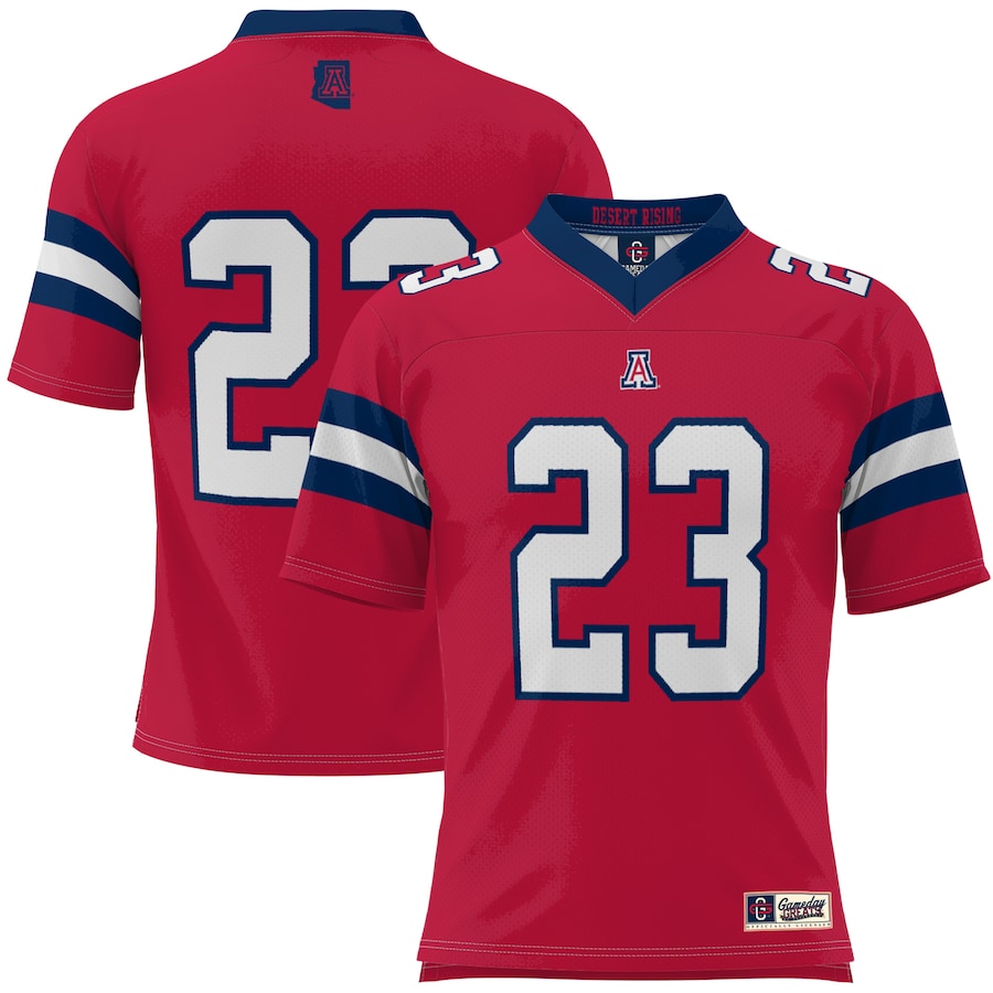 Youth GameDay Greats #23 Red Arizona Wildcats Desert Rising Football Jersey - Puhuasuan