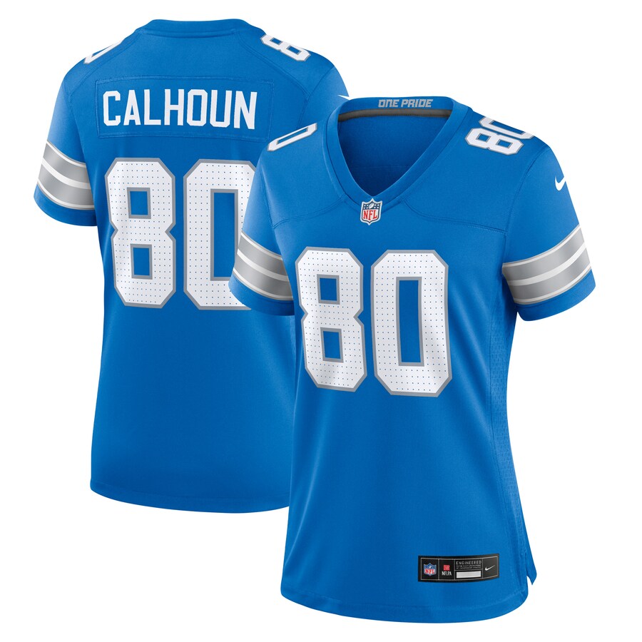 Women's Detroit Lions Jalon Calhoun Nike  Blue Game Jersey - Puhuasuan