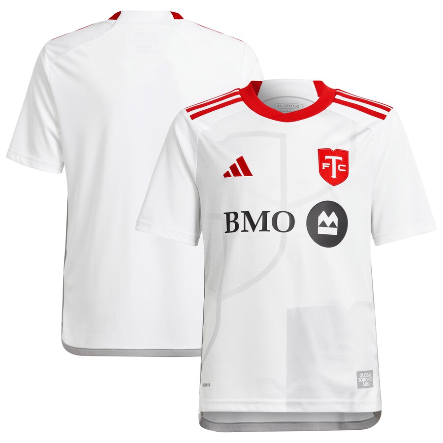 Youth Toronto FC  adidas White 2024 GTA Kit Replica Jersey - Puhuasuan