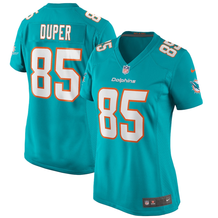Women's Miami Dolphins Mark Duper Nike Aqua Game Retired Player Jersey - Puhuasuan