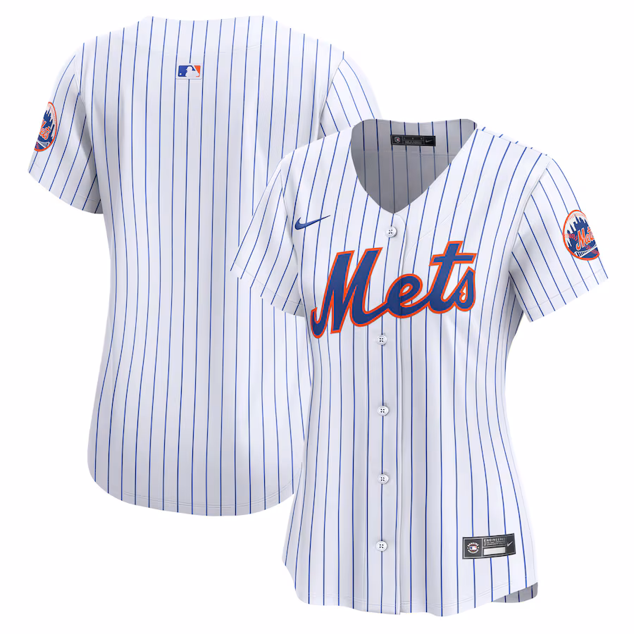 Women's New York Mets Nike White Home Limited Jersey - Puhuasuan