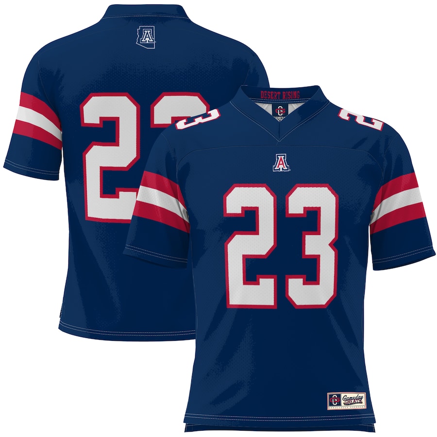 Youth GameDay Greats #23 Navy Arizona Wildcats Desert Rising Football Jersey - Puhuasuan