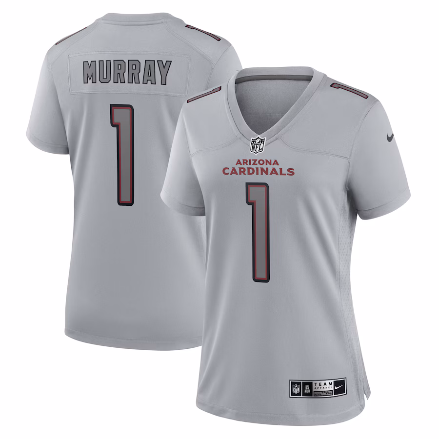 Women's Arizona Cardinals Kyler Murray Nike Gray Atmosphere Fashion Game Jersey - Puhuasuan