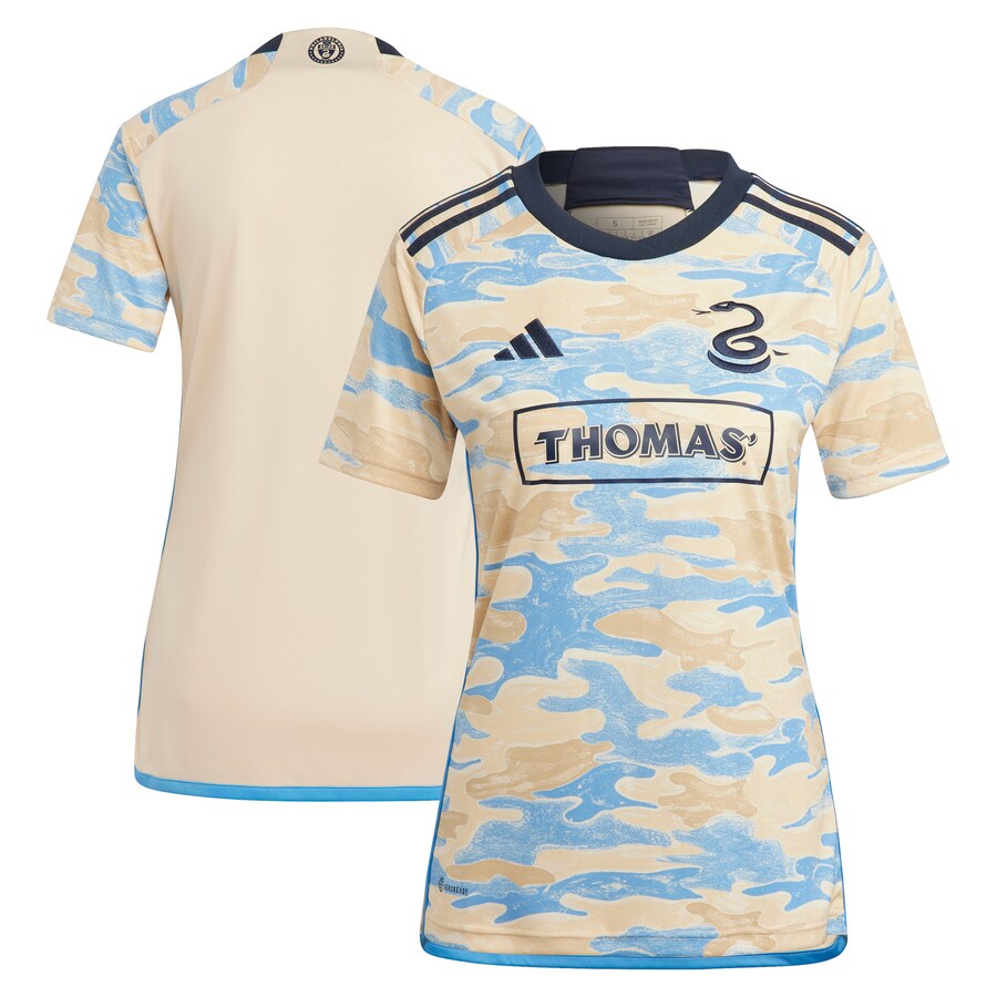 Women's Philadelphia Union adidas Tan 2023 For Philly Replica Jersey - Puhuasuan
