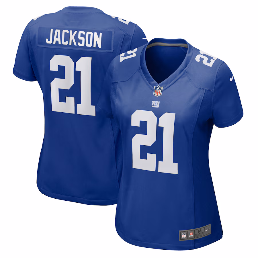 Women's New York Giants Adoree' Jackson Nike Royal Game Jersey - Puhuasuan