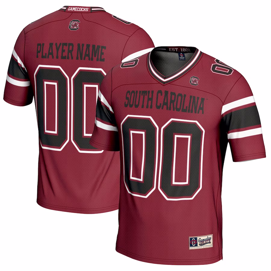 South Carolina Gamecocks GameDay Greats Youth NIL Pick-A-Player Football Jersey - Garnet - Puhuasuan