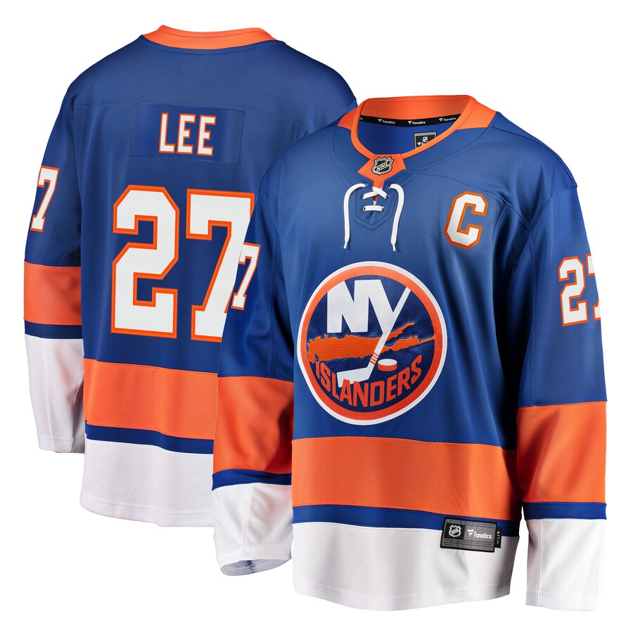 Men's New York Islanders Anders Lee Fanatics Branded Royal Home Premier Breakaway Player Jersey - Puhuasuan