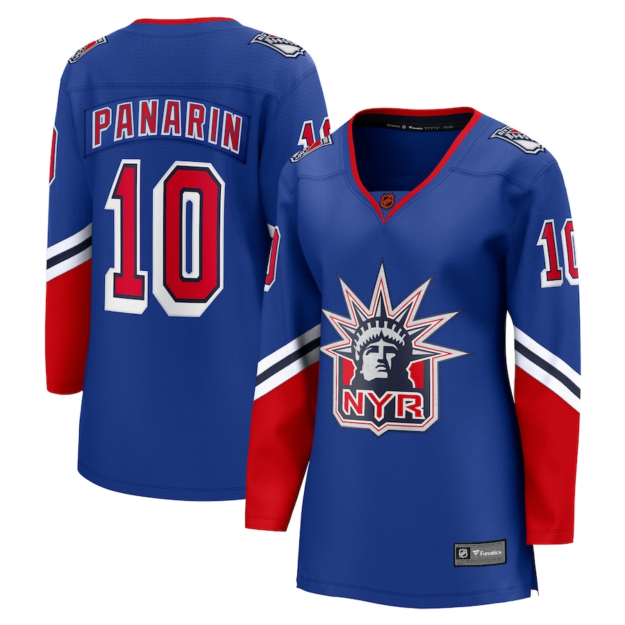 Women's New York Rangers Artemi Panarin Fanatics Royal Special Edition 2.0 Breakaway Player Jersey - Puhuasuan