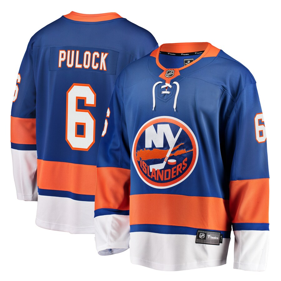Men's New York Islanders Ryan Pulock Fanatics Branded Royal Breakaway Player Jersey - Puhuasuan