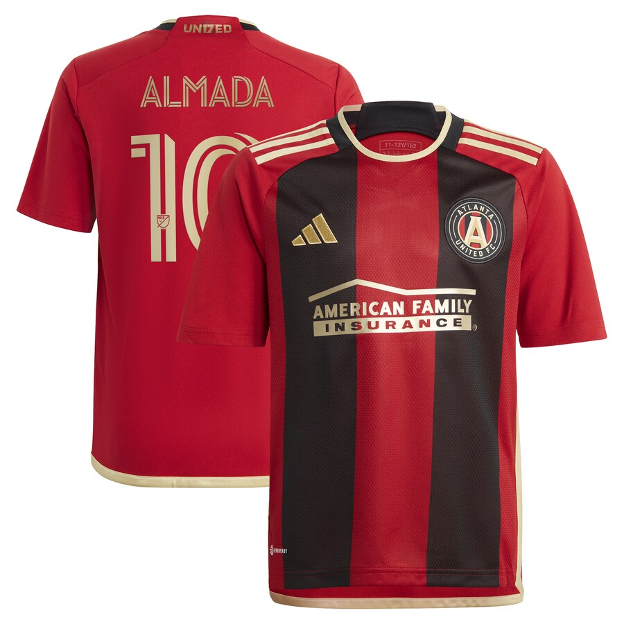 Youth Atlanta United FC Thiago Almada adidas Black 2023 The 17s' Kit Replica Jersey - Puhuasuan