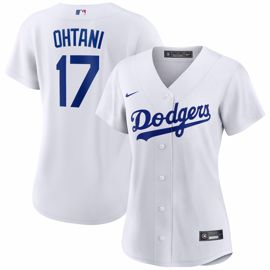 Women's Los Angeles Dodgers Shohei Ohtani Nike White Home Replica Player Jersey - Puhuasuan