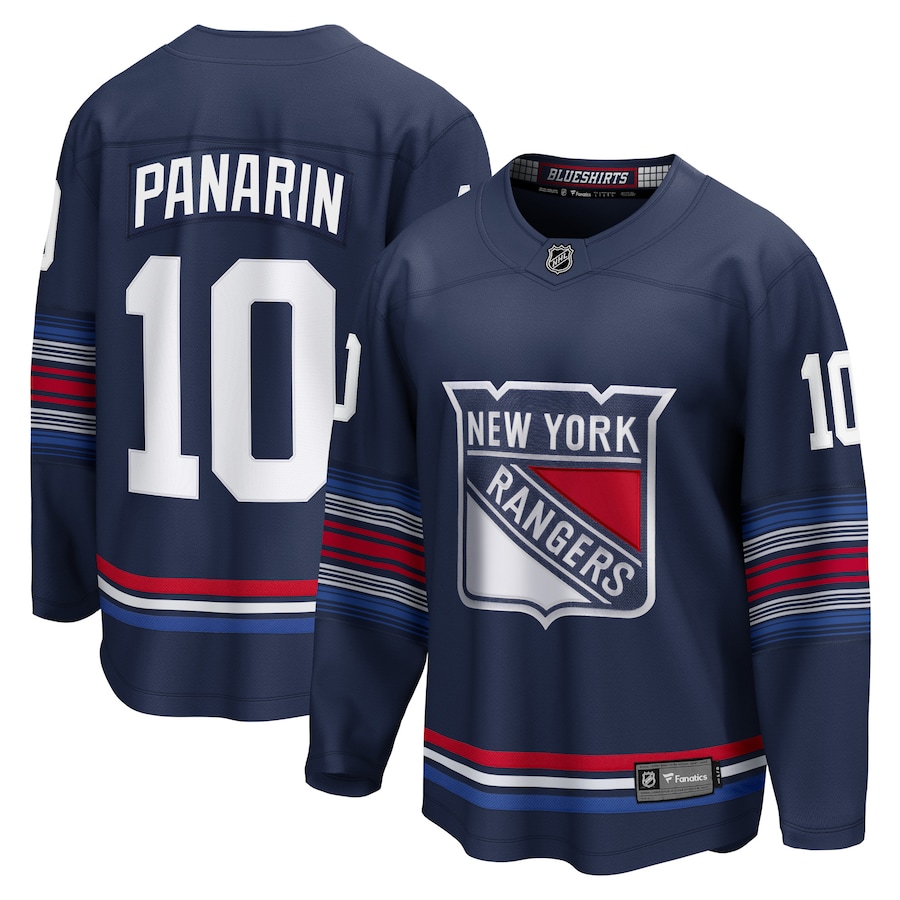 Men's New York Rangers Artemi Panarin Fanatics Navy Alternate Premier Breakaway Player Jersey - Puhuasuan