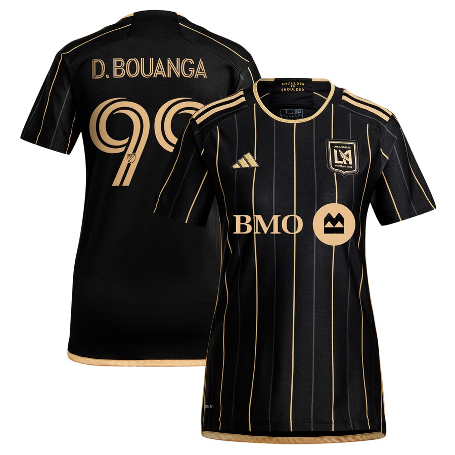 Women's LAFC Denis Bouanga adidas Black 2024 Primary Replica Player Jersey - Puhuasuan