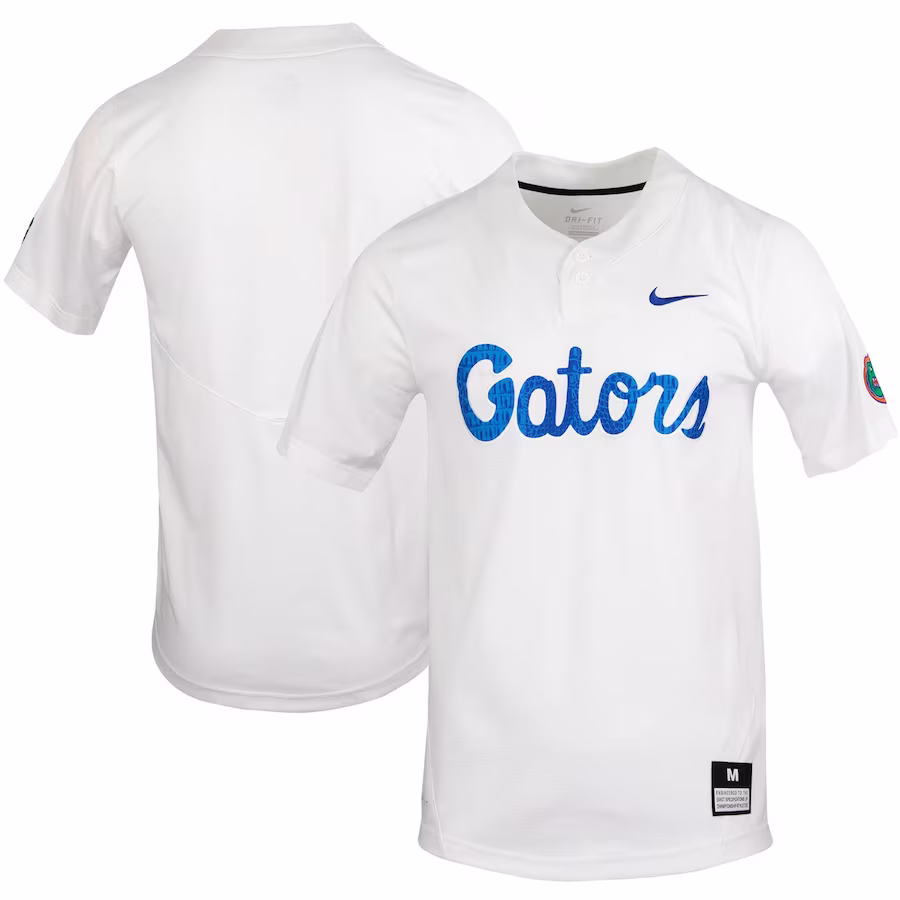 Florida Gators Nike Unisex Replica Softball Jersey - White - Puhuasuan