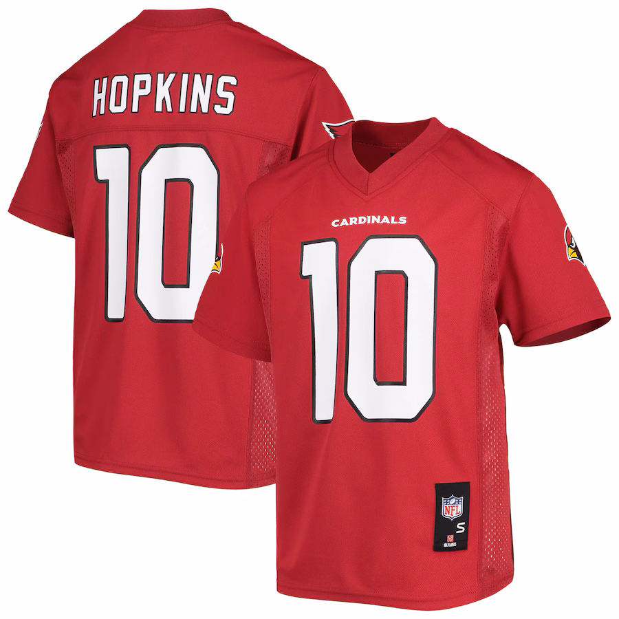 Youth Arizona Cardinals DeAndre Hopkins Cardinal Replica Player Jersey - Puhuasuan