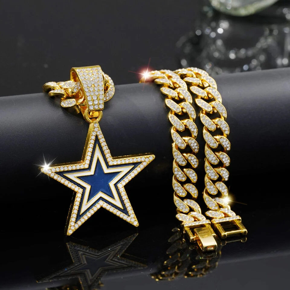 Dallas Cowboys Pendant Necklace - Puhuasuan