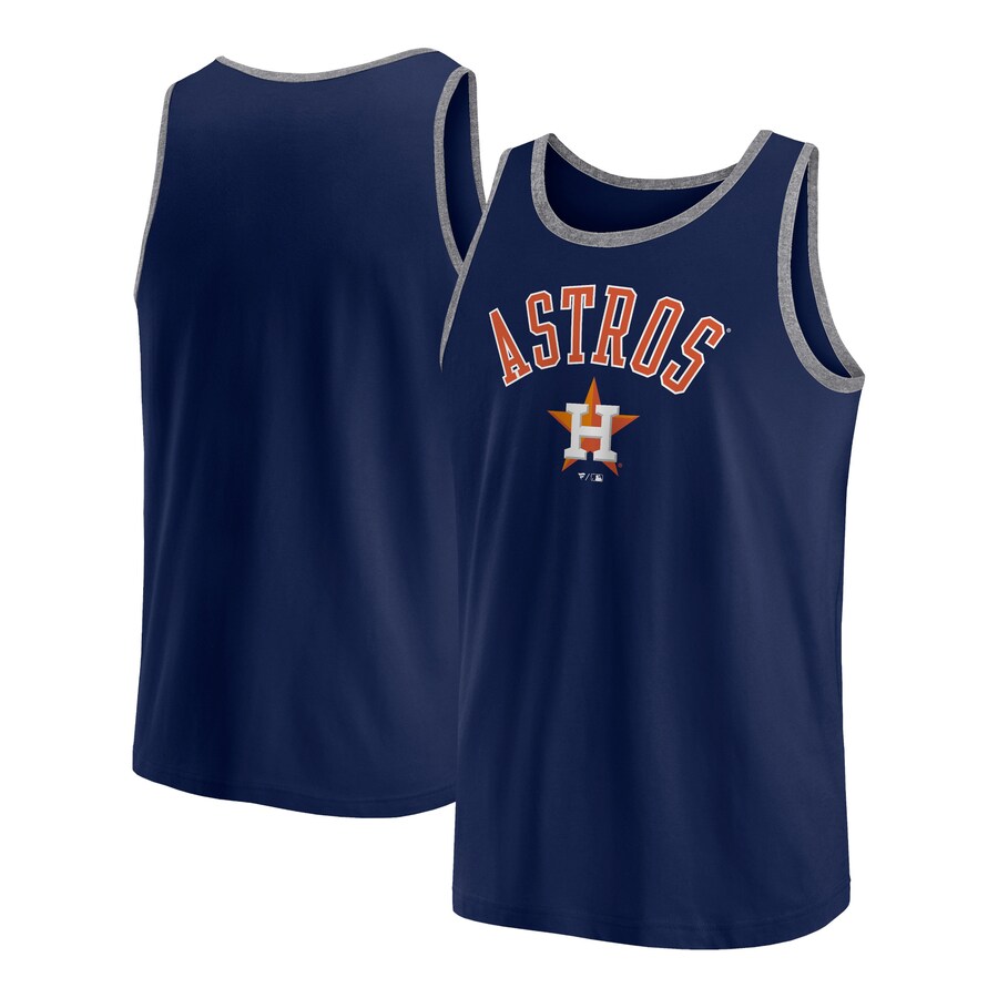Men's Houston Astros Fanatics Navy Bet Tank Top - Puhuasuan
