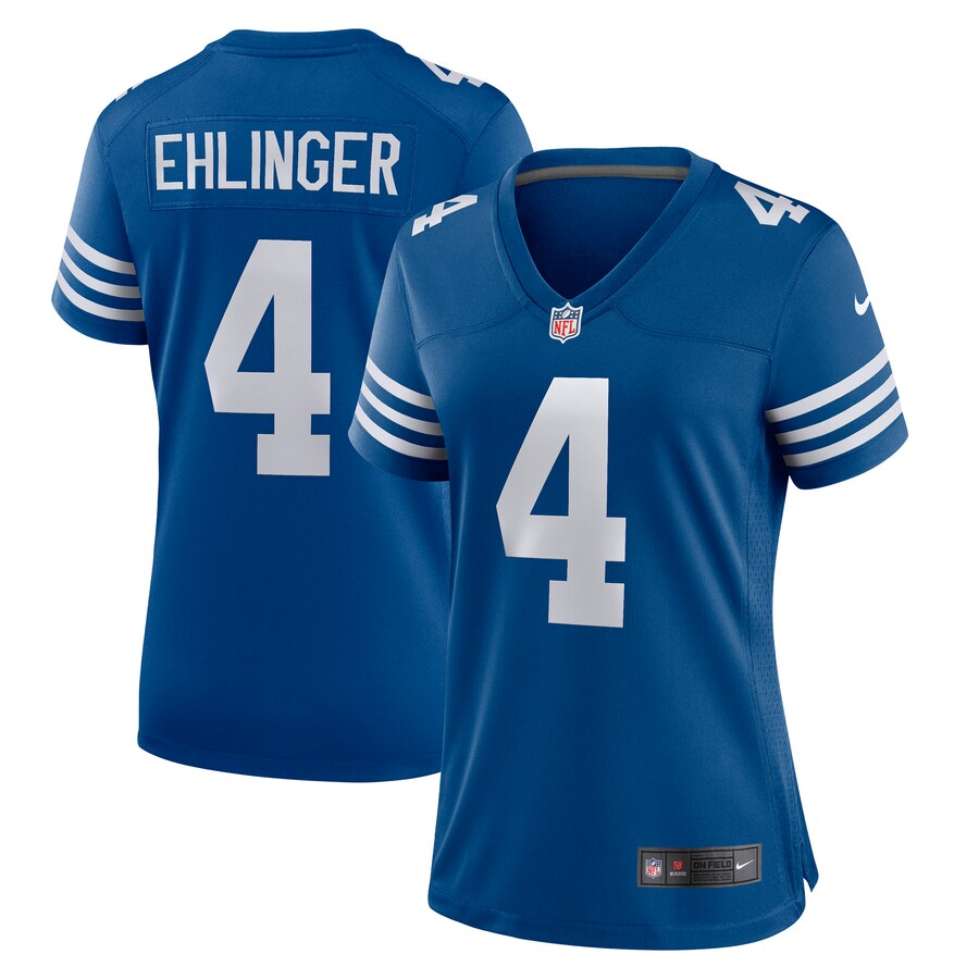 Women's Indianapolis Colts Sam Ehlinger Nike Blue Game Player Jersey - Puhuasuan