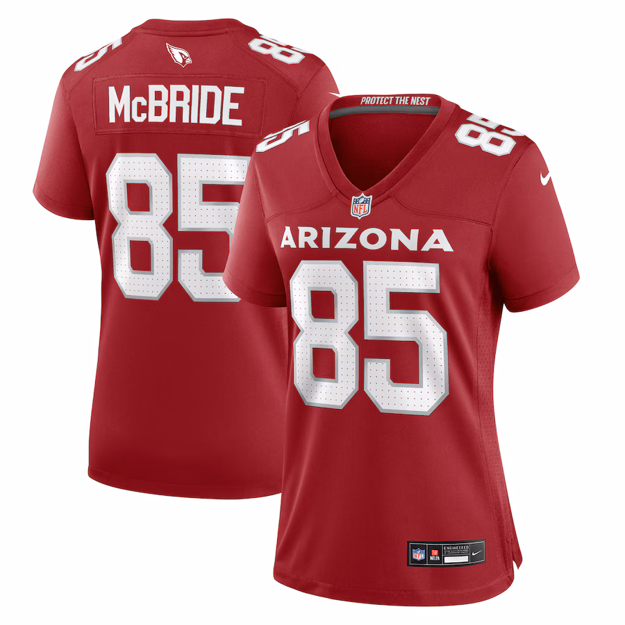 Women's Arizona Cardinals Trey McBride Nike  Cardinal  Game Jersey - Puhuasuan