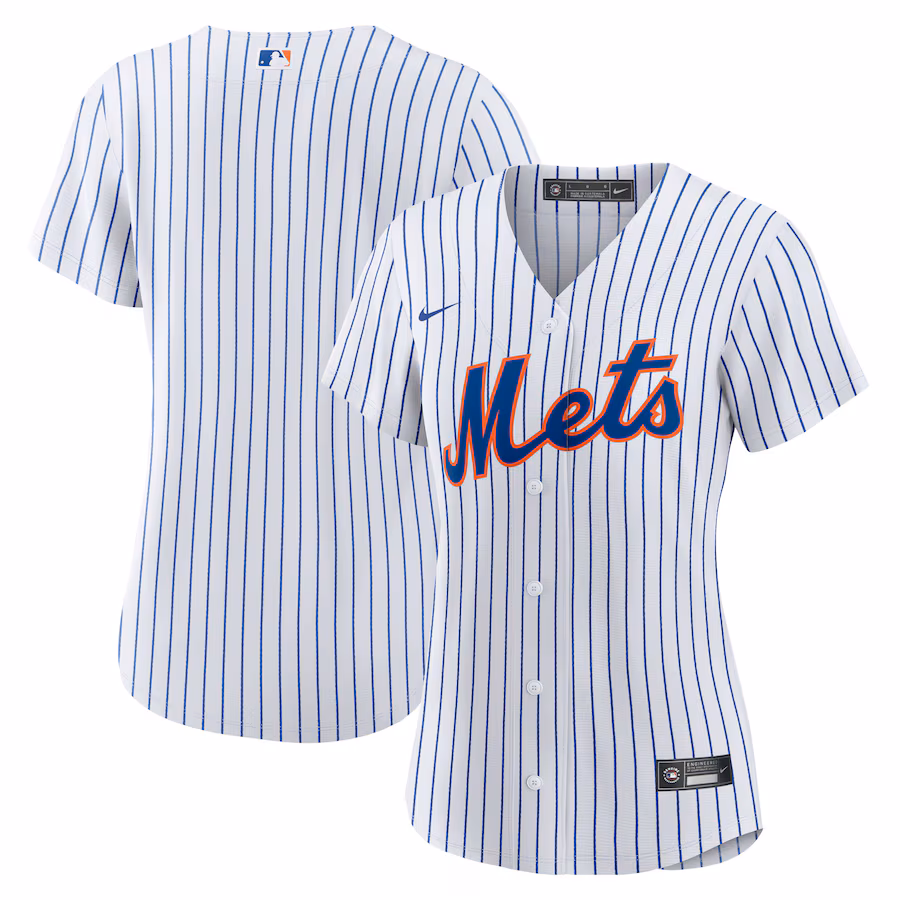 Women's New York Mets Nike White Home Blank Replica Jersey - Puhuasuan