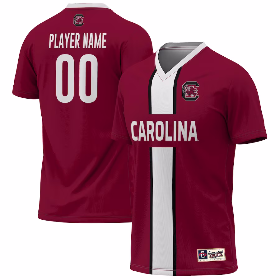 South Carolina Gamecocks GameDay Greats Unisex Pick-A-Player NIL Lightweight Soccer Jersey - Garnet - Puhuasuan