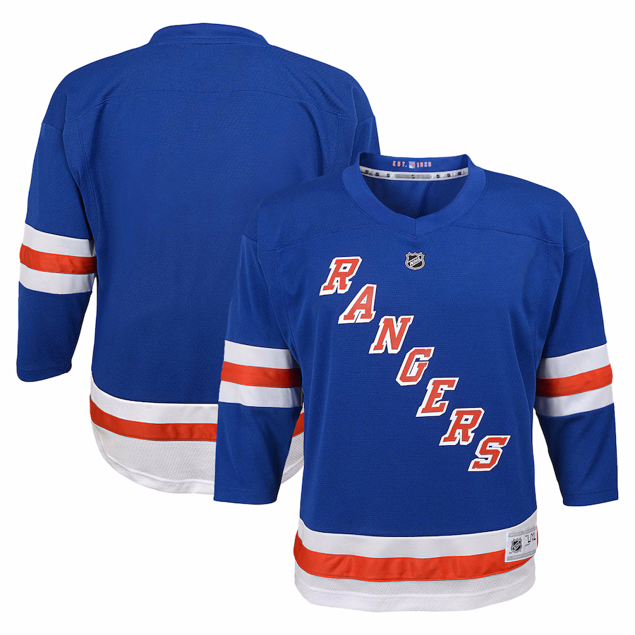 Youth New York Rangers Blue Replica Jersey - Puhuasuan