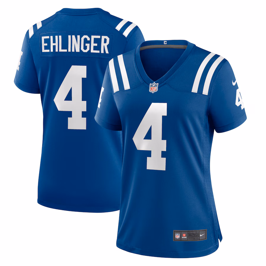 Women's Indianapolis Colts Sam Ehlinger Nike Royal Game Jersey - Puhuasuan