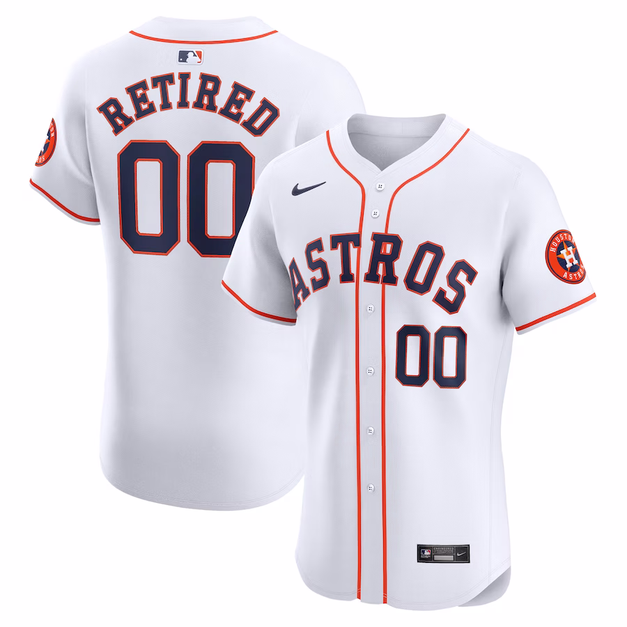 Men's Houston Astros Nike White Home Elite Pick-A-Player Retired Roster Jersey - Puhuasuan