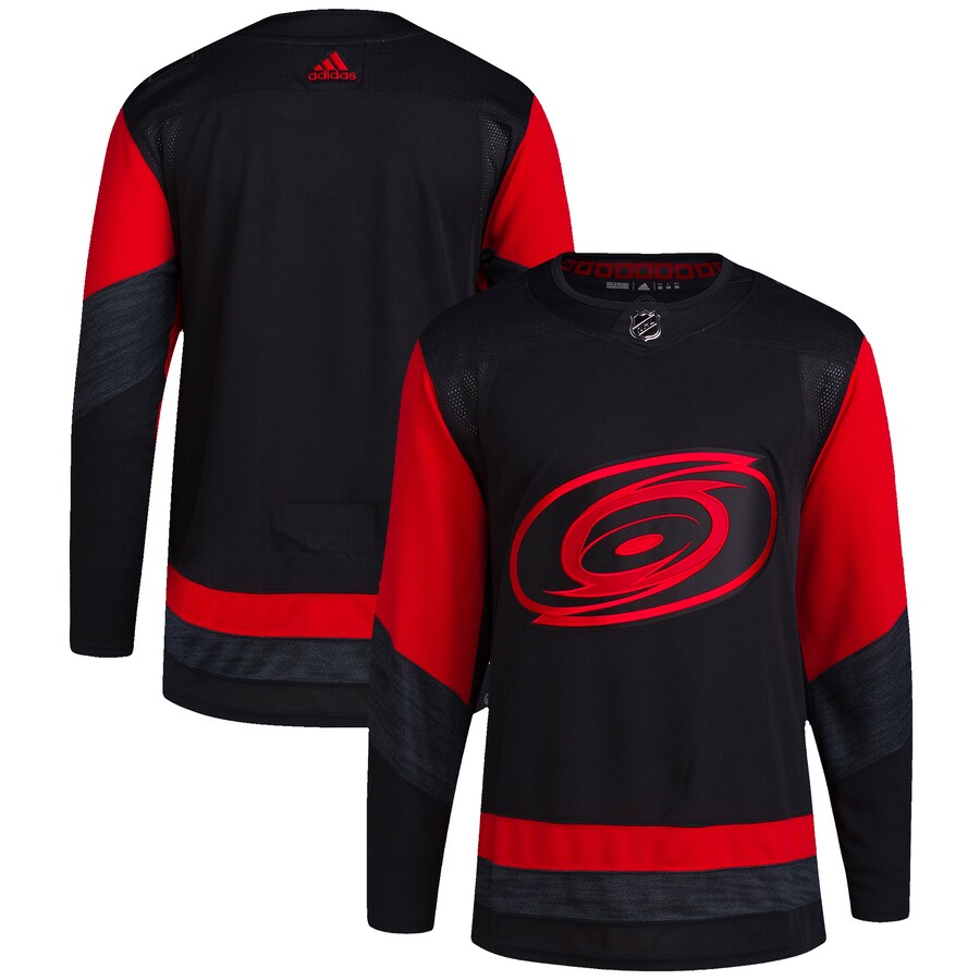 Men's Carolina Hurricanes adidas Black 2023 NHL Stadium Series Primegreen Authentic Jersey - Puhuasuan
