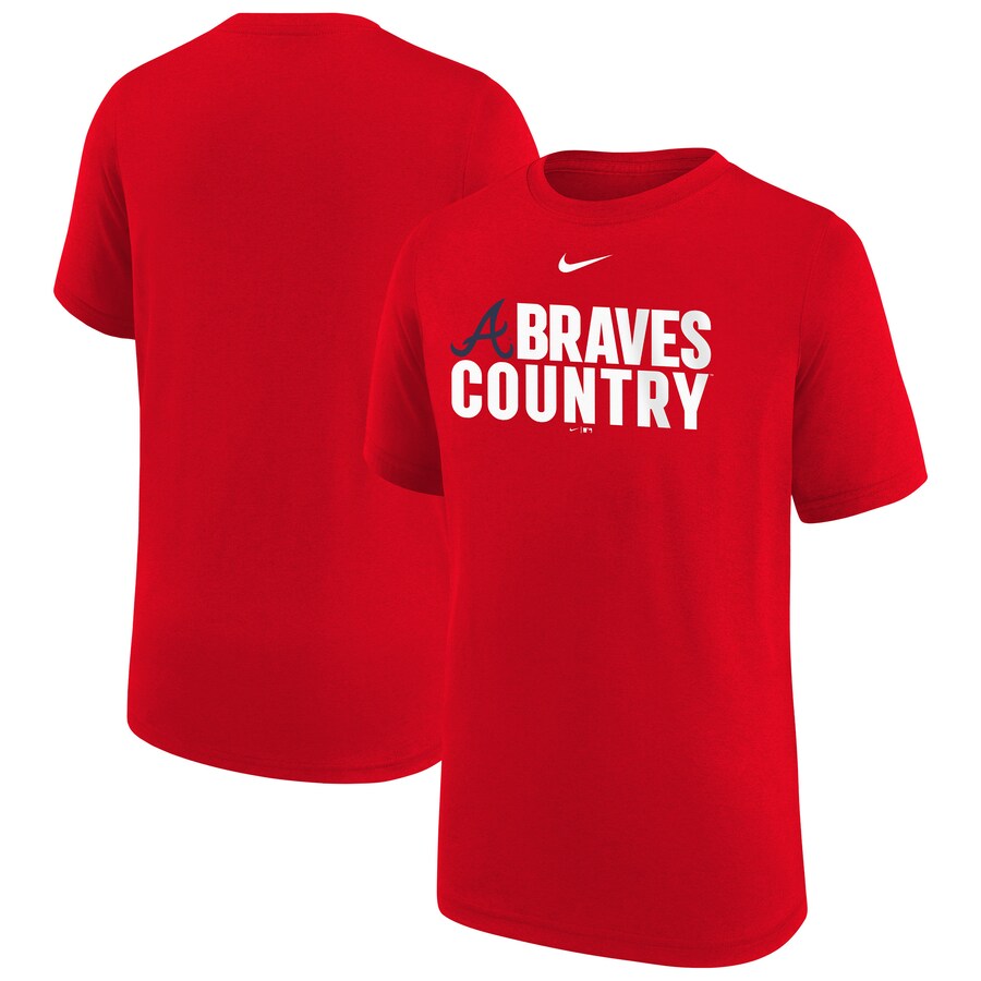 Youth Atlanta Braves Nike Red Local Legend T-Shirt - Puhuasuan