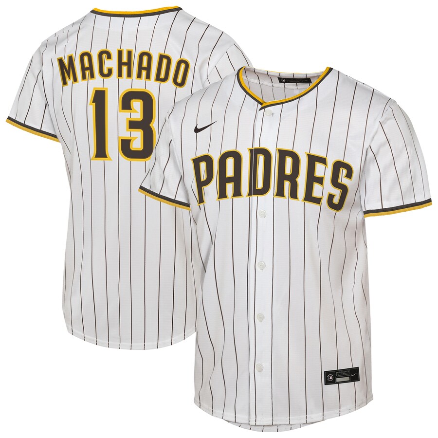 Youth San Diego Padres Manny Machado Nike White Home Replica Player Jersey - Puhuasuan