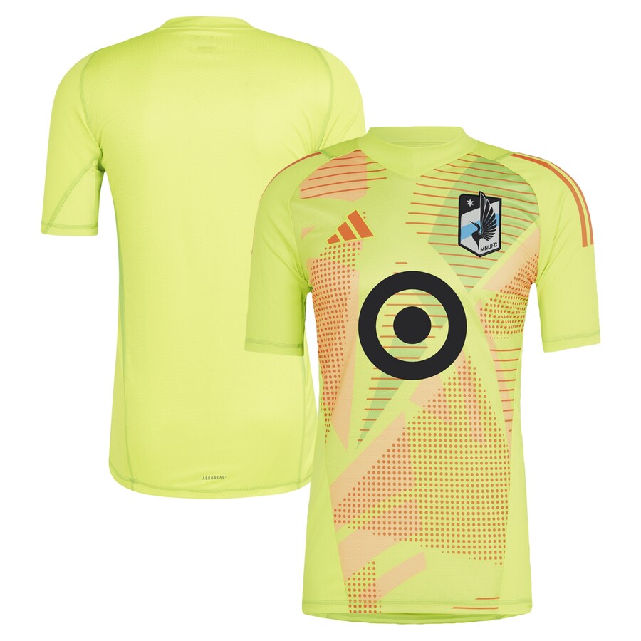 Men's Minnesota United FC adidas Yellow 2024 Goalkeeper Jersey - Puhuasuan