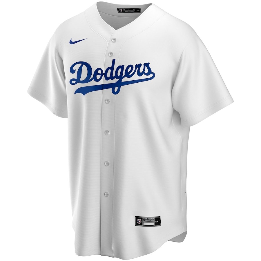 Men's Los Angeles Dodgers Nike White 2024 World Series Home Custom Replica Jersey - Puhuasuan