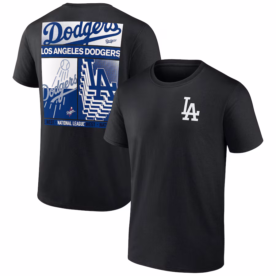 Men's Los Angeles Dodgers Black In Good Graces T-Shirt - Puhuasuan